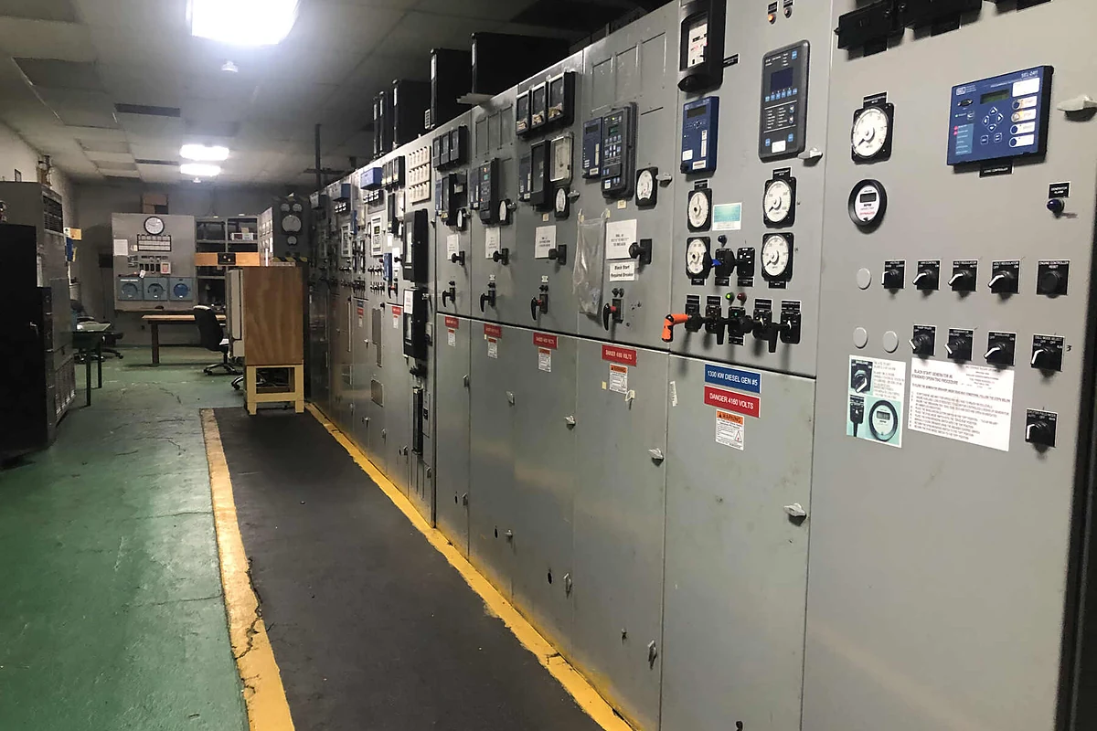 Industrial switchgear and electrical control cabinets